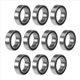 thumbnail image 2 of 40 Piezas 6700- Alta Calidad 6700 10X15X4Mm Rodamiento de Bolas de Ranura Profunda con Sello en Miniatura, Negro, 2 of 5