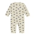 thumbnail image 2 of Minymo Organic Cotton Romper - Oxford Tan (3 Months), 2 of 3