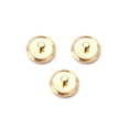 thumbnail image 2 of Soidarity Botones de saxofón de 3 piezas, botón de trompeta, superficie lisa, patrón colorido, pieza de reparación de piedra, teclas de instrumentos Accesorios para instrumentos musicales Dorado Soidarity OD027035-02, 2 of 6