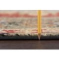 thumbnail image 4 of Sensation Transitional 5' x 7' Red and Terra Polypropylene Indoor Area Rug, 4 of 8