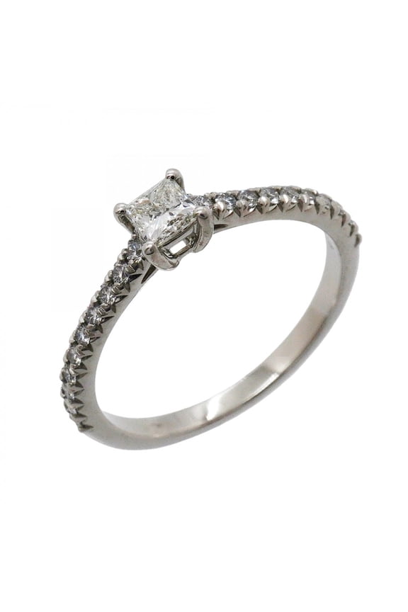 Pre-Owned Tiffany & Co. Novo Engagement Ring, Pt950 Platinum, 0.20ct Diamond, Size 11 (Women's)
