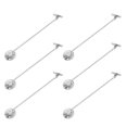 thumbnail image 1 of ADDHAT 6Ud De Soporte Para Puerta De Plata Con Suave Y Soporte Resistente, 1 of 8
