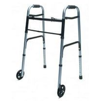 MOBILITY - Lumex ColorSelect Adult Walker with Wheels #716270BK-2