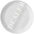 thumbnail image 1 of Botones de crupier de cristal compactos para póquer, botones de acrílico transparentes, accesorio resistente al desgaste, 1 of 6