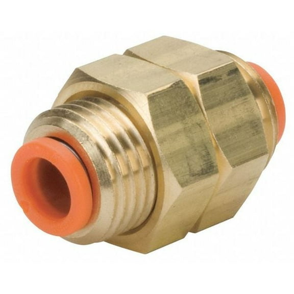 Smc Bulkhead Union,6mm,TubexTube KQ2E06-00A