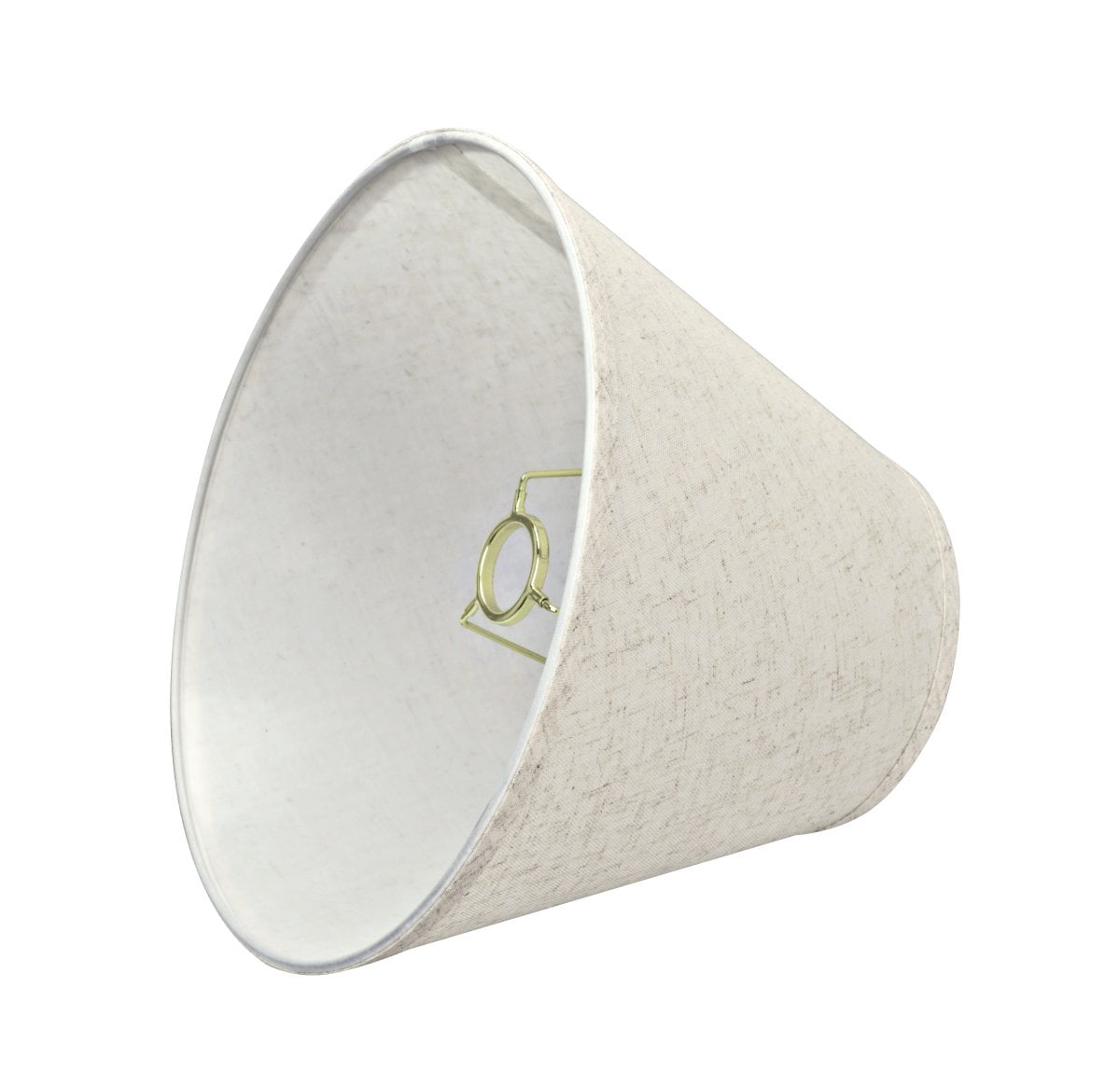 Aspen Creative 58877 Transitional Hardback Empire Shape UNO Construction Lamp Shade in Flaxen, 12" Wide (6" x 12" x 9")