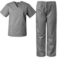 thumbnail image 2 of Medgear Scrub Set, Pewter, X-Small, 2 of 3