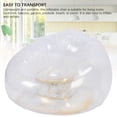 thumbnail image 3 of Fauteuil Canapé Gonflable Confortable Transparent Ergonomique pour Intérieur Extérieur Canapé Lounge en PVC, 3 of 7