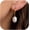 hook-dangle, variant on Claw Earrings for Women, 14k Gold Plated/Sterling Silver Claw Earrings Cuff Hypoallergenic Ear Wrap Trendy Cubic Zirconia Warp Cuff Earrings