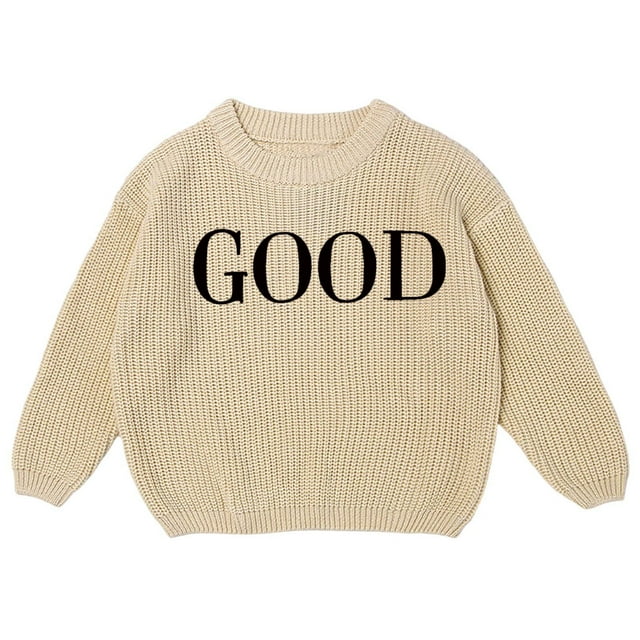 Delicate Hand Embroidered Pure Knit Sweater for Girls - Soft & Comfortable Floral Design Top for Baby and Toddler Kids