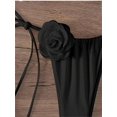 thumbnail image 5 of Conjunto de Bikini Sexy de 3 piezas para mujer, traje de baño blanco de banda con anillo, traje de baño de realce, traje de baño de playa con falda y Tanga, 5 of 5