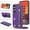 Purple, variant on Dteck Crossbody Case for Samsung Galaxy S25 with Card Slot Holder for Women, Adjustable Shoulder Strap Lanyard with Wristband Kickstand Phone Cover Case for Samsung S25, Red