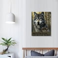 thumbnail image 4 of Nawypu Wolf Meaning Quotes To My Daughter Wall Art Canvas Inspirational Saying Themed  Prints Decor For Home Girls Room College Dorm Office,Daughter Gifts From Dad, 4 of 5