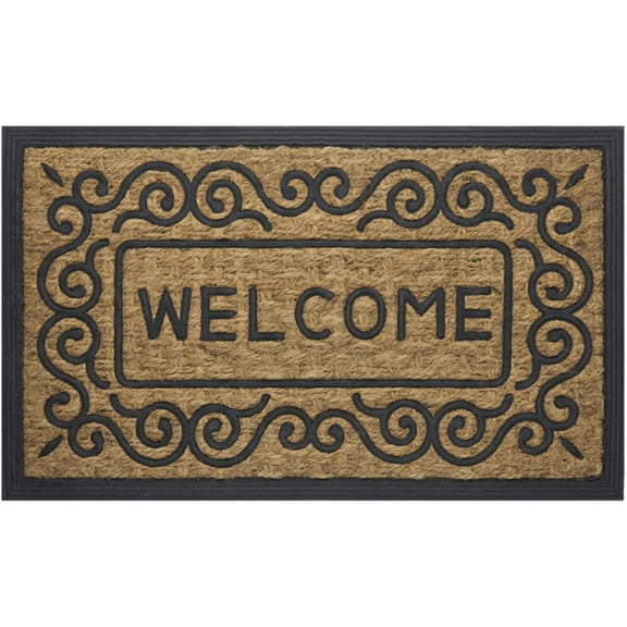 Ergode Coco Mat Scrolls - 18x30