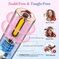 thumbnail image 6 of 1-Inch Rotating Curling Iron, Cordless Automatic Curler with USB Rechargeable Feature, Ceramic Wand, 6 Temperature Options, LCD Screen, Tangle-Free And Safe Hair Styling, 6 of 13