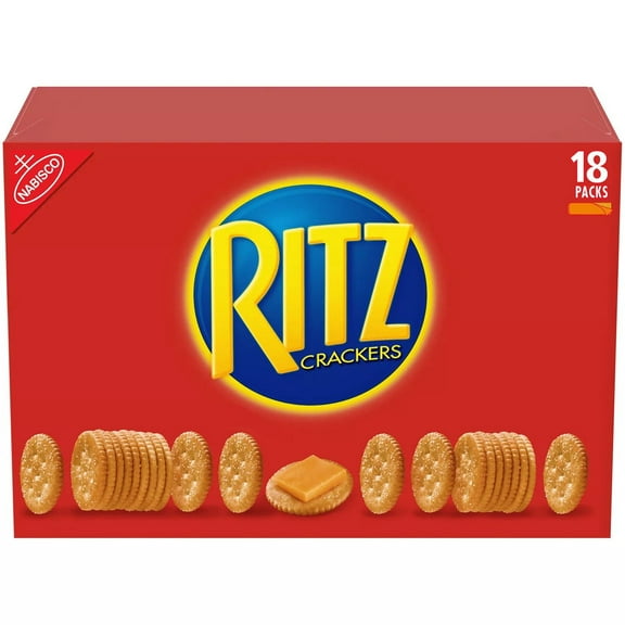 Nabisco RITZ Original Crackers 18 counts, Total ounce 61.65oz