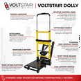 thumbnail image 5 of Voltstair Hercules Motorized Stair Climbing Hand Truck Portable Moving Dolly, 500 lb Limit, 5 of 7