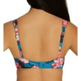 thumbnail image 3 of PANACHE Blue Floral Anya Riva Print Full Cup Bikini Top, US 34DD, UK 34DD, NWOT, 3 of 4
