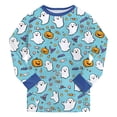 thumbnail image 6 of Gubotare Boys Pajamas Cozy Soft Long Sleeves Top and Pants 2 Piece Cool Pjs Pajamas Set Big Boys Sleepwear Sky Blue for Size 7-8 Years, 6 of 8