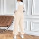 thumbnail image 2 of TaTaai Women's Maternity Corduroy Overalls Adjustable Waist Loose Fit Sleeveless Long Jumpsuit Pregnant Women Casual Lounge Soft Warm Machine Washable Daily Bottoms Gift, 2 of 8
