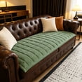 thumbnail image 5 of Corduroy Quilted Sofa Seat Cushion Cover, Non Slip Furniture Protector Mat, Washable Sofa Slipcover Throw Pad for Couch Living Room Home Decor, 5 of 6