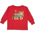 thumbnail image 3 of Inktastic Christmas Train Boys or Girls Long Sleeve Toddler T-Shirt, 3 of 5