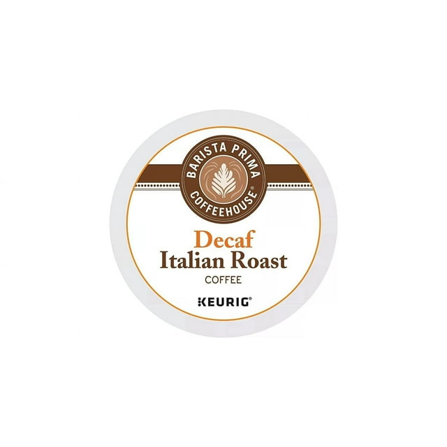 Barista Prima Coffeehouse Decaf Italian Roast KCups 96ct