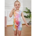 thumbnail image 5 of 2-8 Years Gymnastics Leotards for Girls Sparkly Biketards Unitards Athletic Tumbling Outfit, 5 of 6
