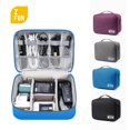 thumbnail image 2 of Bolsa de viaje para accesorios electrónicos, organizador de cables portátil a prueba de agua, estuche de transporte para iPad, Gadget USB, caja de bolsa de almacenamiento Digital, 2 of 4