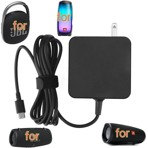 Charger Compatible with JBL Extreme 3 Extreme 4,Charge 4/5/6,Flip 5/6/7,Pulse 4/5,Clip 4/5
