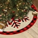 thumbnail image 5 of FloreceBien Faldas para árbol de Navidad de granja para decoración de Navidad, suministros para fiestas de Año Nuevo, 5 of 6