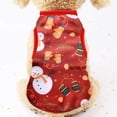 thumbnail image 5 of Christmas Dog Clothes New Year Pets Dogs Clothing For Small Costume Dogs I7Z6, 5 of 8