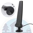 thumbnail image 5 of 1 pc black ABS high gain antenna 2.4G Wifi 9DB omnidirectional antennas, 5 of 5