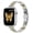 Starlight, variant on Metal Slim Band with Case Compatible with Apple Watch Bands for Women 40mm 41mm 38mm 42mm, Stainless Steel Chain Straps for iWatch Bands Series 10 9 8 7 6 5 4 3 2 1 SE,Silver+Gold
