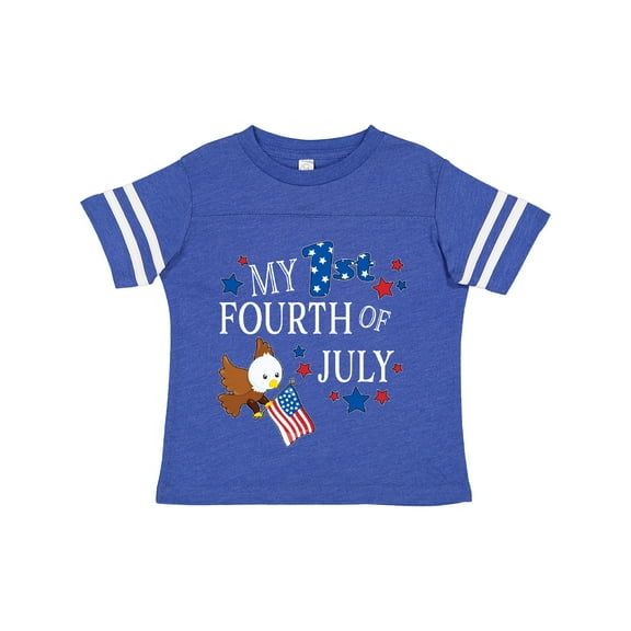 Inktastic My First Fourth of July- eagle Boys or Girls Toddler T-Shirt