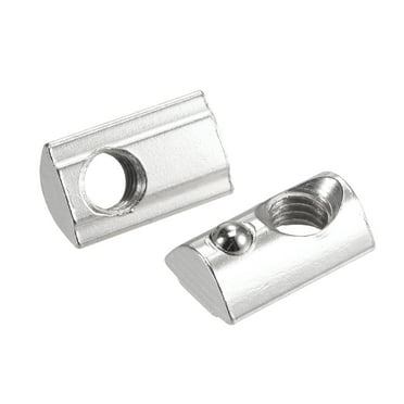 Uxcell M8 Roll in Spring T-nut with Ball for 4040 Series Rail with 8mm Slot 15 Pack