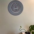thumbnail image 2 of Colgante de pared de metal mandala para decoración de habitaciones Arte de pared bohemio (c) Afortunado Sencillez, 2 of 5