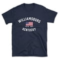 thumbnail image 1 of Williamsburg Kentucky Patriot Men's Cotton T-Shirt, 1 of 1