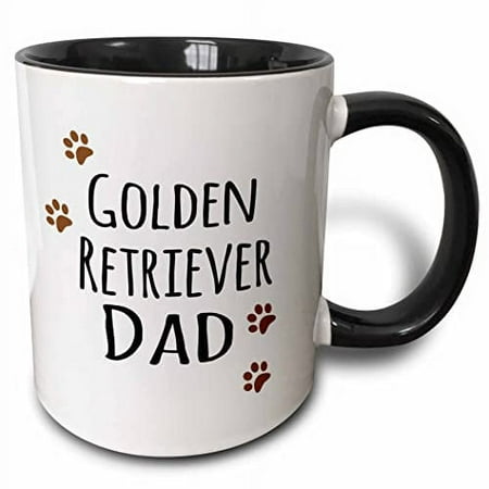 

Novelty Ceramic Coffee Mug Golden Retriever Dog Dad Mug Gift For Coffee Lovers Quote Mug For Men & Women Home Decor 11 Oz