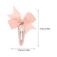 thumbnail image 4 of UPOUART 20Pcs Hair Barrettes for Girls Polyester Assorted Color Firm Fixation Special Occasions, 4 of 8