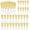 Silver Glitter, variant on Plastic Champagne Flutes 40 Pack Disposable Champagne Glasses 5.5 Oz Clear Plastic Mimosa Glasses Wedding Cocktail Cups Bulk for Engagement Birthday Graduation Decorations 2025 Party Supplies