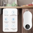thumbnail image 2 of QUETO 5500W Mini Electric Water Heater with Shower Head and LED Indicator, 220V IPX4 Waterproof Fast Heating, Instant Constant Temperature Water Heater for Kitchen, Bathroom, 2 of 5