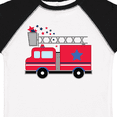 thumbnail image 4 of Inktastic 4th of July Firetruck with Red and Blue Stars Boys or Girls Toddler T-Shirt, 4 of 5