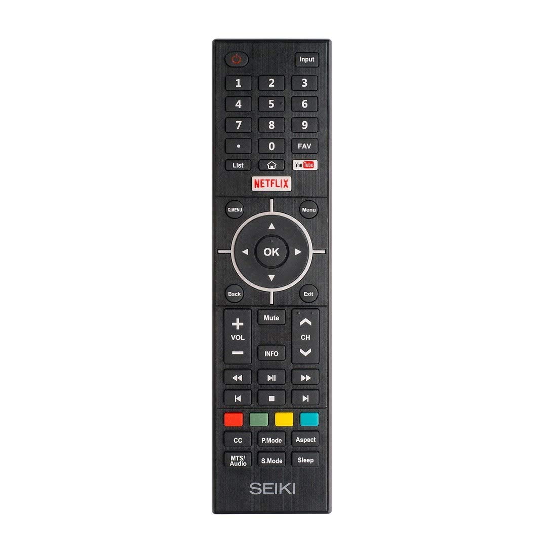 Genuine Seiki 845-058-00B04 Smart TV Remote Control w/ All