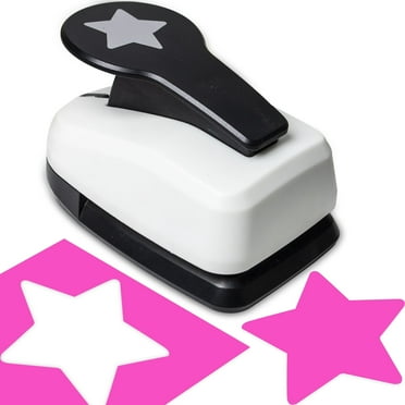 Craft Holes Punch, 2 Inch Star Shape Paper Cutter Scrapbook Punches for Craft, DIY Handmade Paper Puncher for Festival and Greeting Card Making