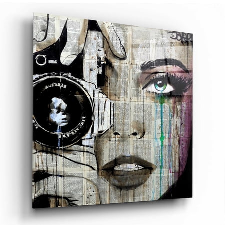 Epic Art Zoom by Loui Jover Acrylic Glass Wall Art 24 x24