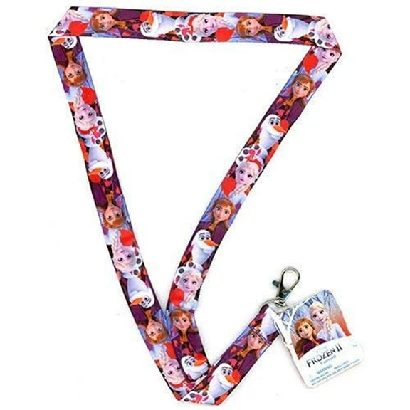 Disney Frozen II Lanyard Elsa Anna Olaf