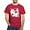 Cardinal, variant on CafePress - Bulldog Collage Dark T Shirt - Men's Classic Graphic Cotton T-Shirt
