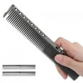 thumbnail image 1 of Profesional de Peine de acero inoxidable para corté de Pelo, Herramiente de Peinado para Salón de Peluquería Condenses de Peine, Diseñoy Escaso, Mano de Obra Exquisita para Uso, 1 of 7