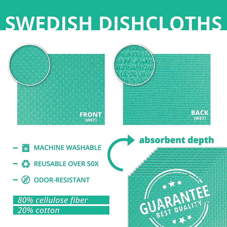 Top 10 Benefits of Using a Swedish Sponge Cloth